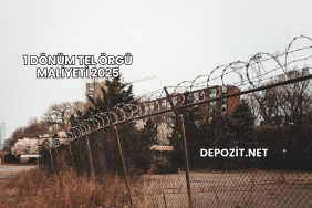 1 Dönüm Tel Örgü Maliyeti 2025