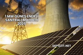 1 MW Güneş Enerji Santrali Maliyeti 2025
