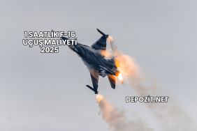 1 Saatlik F-16 Uçuş Maliyeti 2025