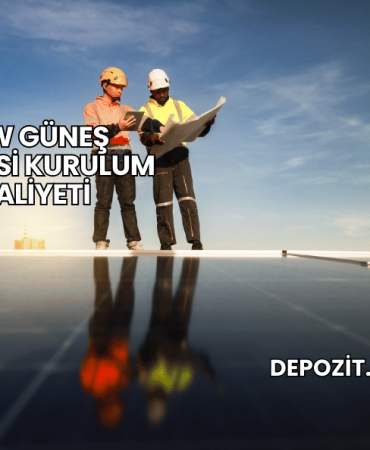 1 kW Güneş Enerjisi Kurulum Maliyeti