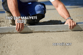 1 m2 Şap Maliyeti 2025