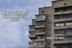 4 Katlı 8 Daireli Bina Maliyeti 2025