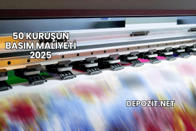 50 Kuruşun Basım Maliyeti 2025