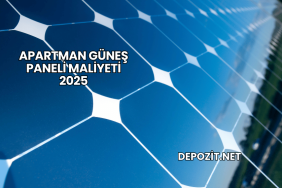 Apartman Güneş Paneli Maliyeti 2025