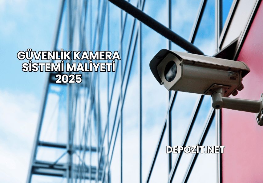 Güvenlik Kamera Sistemi Maliyeti 2025