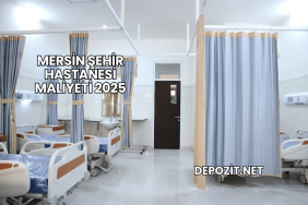 Mersin Şehir Hastanesi Maliyeti 2025