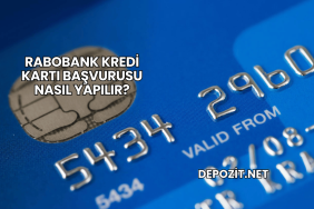 Rabobank Kredi Kartı Başvurusu Nasıl Yapılır?