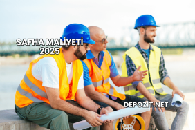 Safha Maliyeti 2025