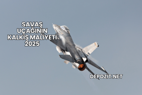 Savaş Uçağının Kalkış Maliyeti 2025