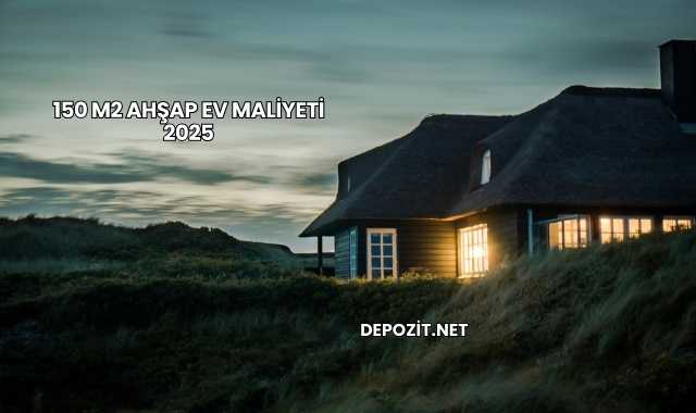 150 M2 Ahşap Ev Maliyeti 2025