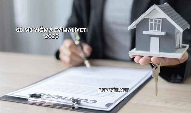 60 m2 Yığma Ev Maliyeti 2025