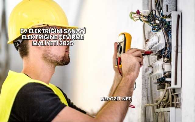 Ev Elektriğini Sanayi Elektriğine Çevirme Maliyeti 2025