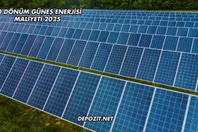 10 Dönüm Güneş Enerjisi Maliyeti 2025