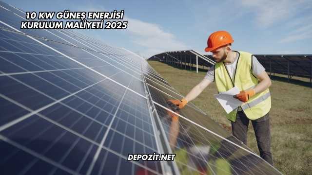 10 Kw Güneş Enerjisi Kurulum Maliyeti 2025