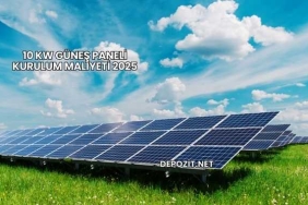 10 Kw Güneş Paneli Kurulum Maliyeti 2025