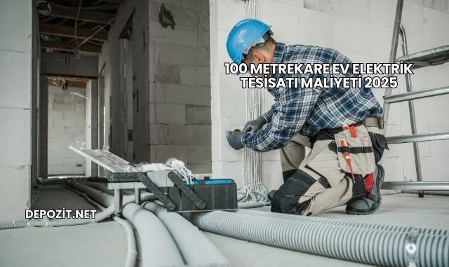 100 Metrekare Ev Elektrik Tesisatı Maliyeti 2025