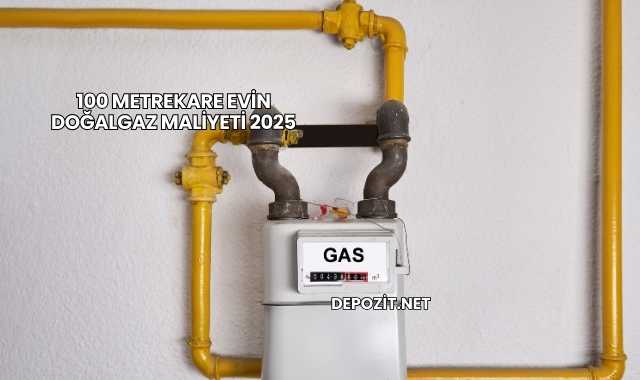 100 Metrekare Evin Doğalgaz Maliyeti 2025