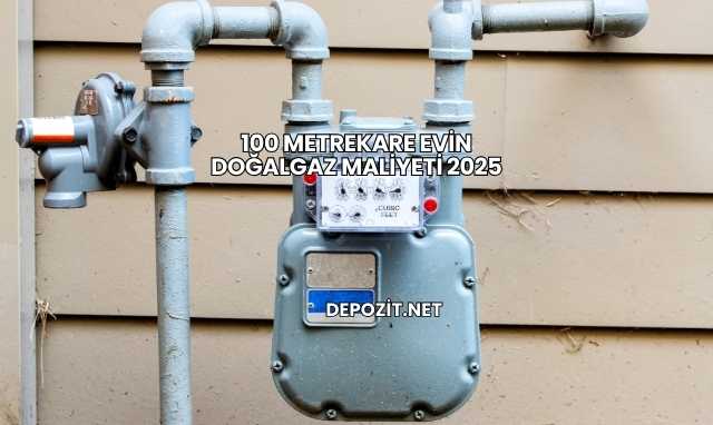 100 Metrekare Evin Doğalgaz Maliyeti 2025
