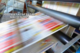 1000 Adet Kitap Basımı Maliyeti 2025