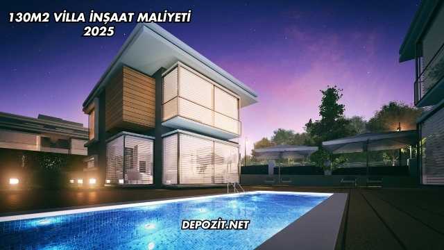 130m2 Villa İnşaat Maliyeti 2025