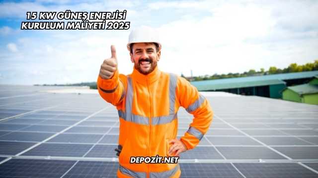 15 Kw Güneş Enerjisi Kurulum Maliyeti 2025