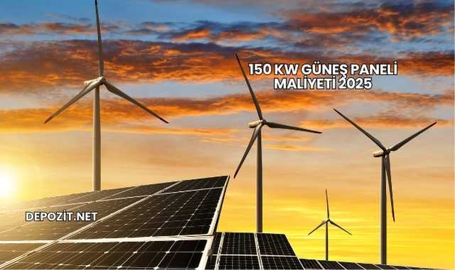 150 KW Güneş Paneli Maliyeti 2025