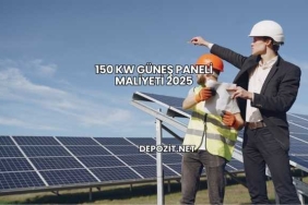 150 KW Güneş Paneli Maliyeti 2025