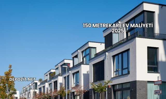 150 Metrekare Ev Maliyeti 2025