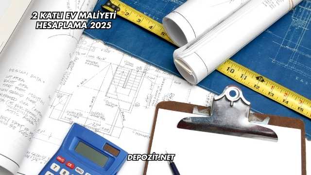 2 Katlı Ev Maliyeti Hesaplama 2025