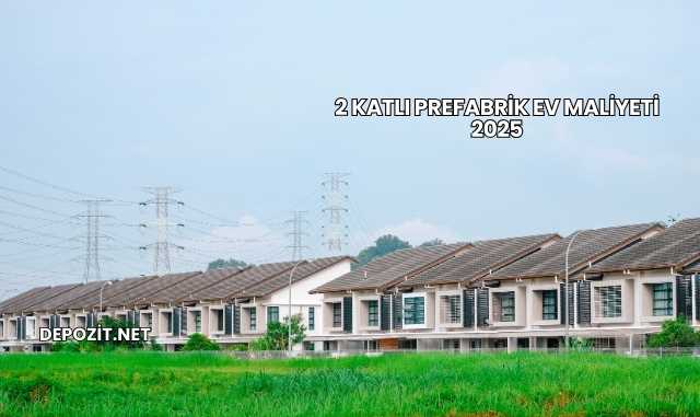 2 Katlı Prefabrik Ev Maliyeti 2025
