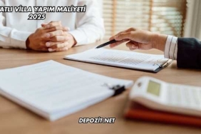 2 Katlı Villa Yapım Maliyeti 2025