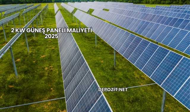 2 kW Güneş Paneli Maliyeti 2025