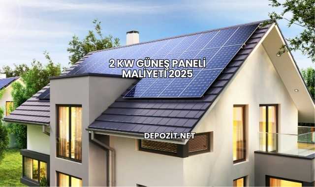2 kW Güneş Paneli Maliyeti 2025