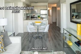 2+1 Dairenin Maliyeti 2025
