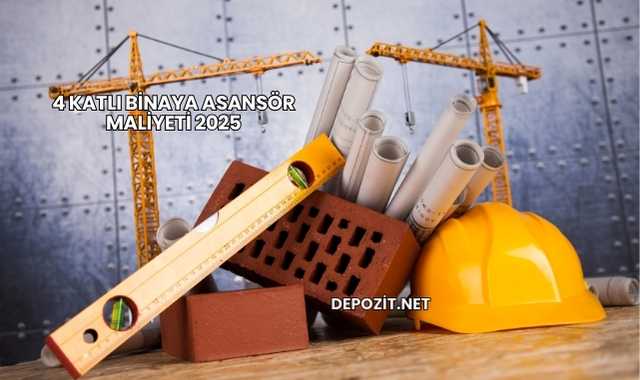 4 Katlı Binaya Asansör Maliyeti 2025