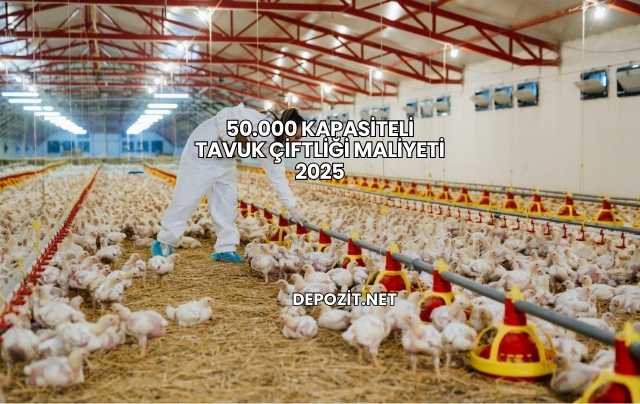 50.000 Kapasiteli Tavuk Çiftliği Maliyeti 2025