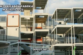 500 m2 Prefabrik Fabrika Maliyeti 2025