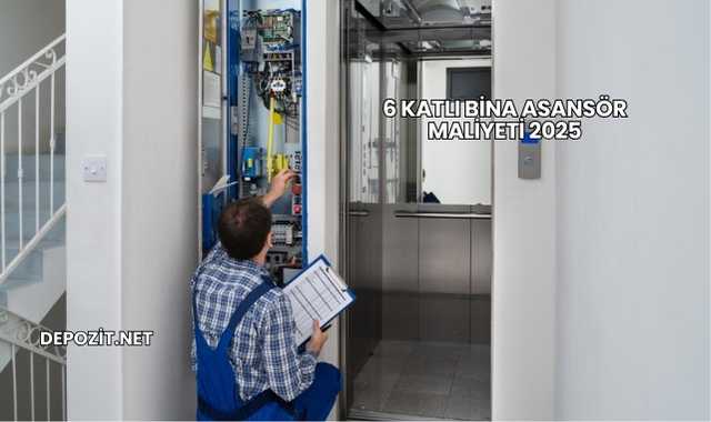 6 Katlı Bina Asansör Maliyeti 2025