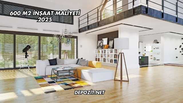 600 m2 İnşaat Maliyeti 2025