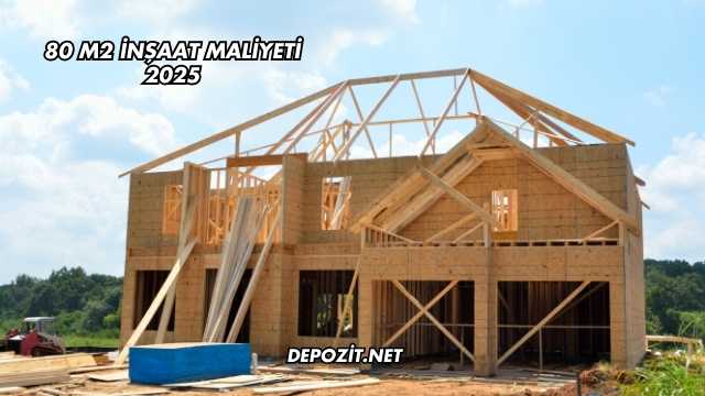 80 m2 İnşaat Maliyeti 2025