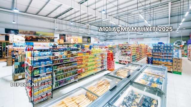A101 Açma Maliyeti 2025