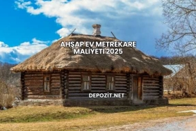 Ahşap Ev Metrekare Maliyeti 2025