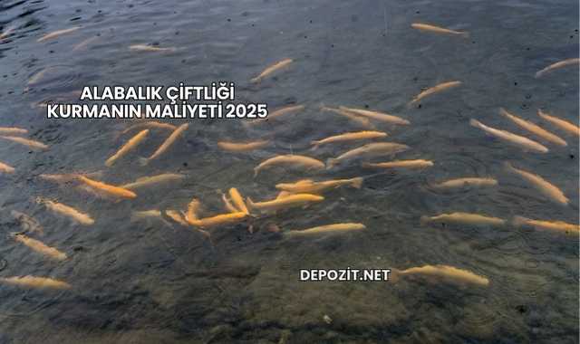 Alabalık Çiftliği Kurmanın Maliyeti 2025