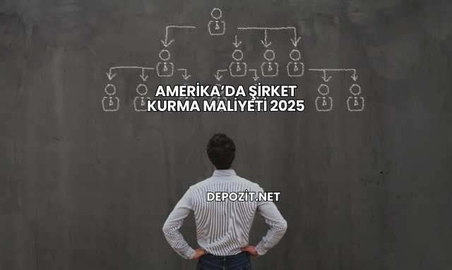 Amerika’da Şirket Kurma Maliyeti 2025