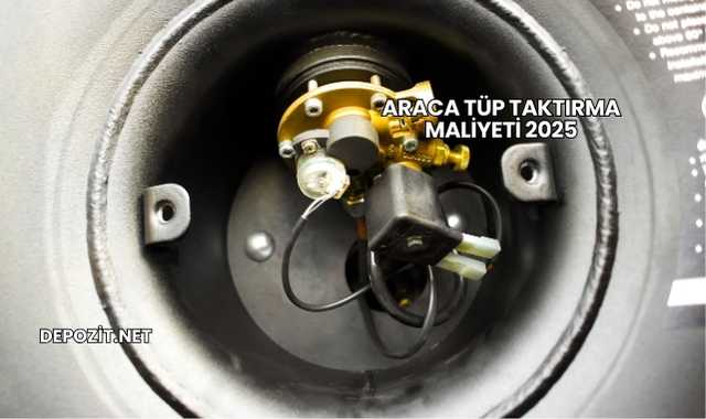 Araca Tüp Taktırma Maliyeti 2025
