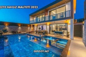 Bahçeye Havuz Maliyeti 2025