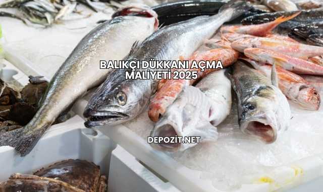 Balıkçı Dükkanı Açma Maliyeti 2025