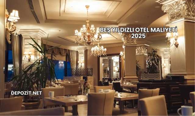 Beş Yıldızlı Otel Maliyeti 2025