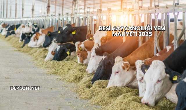 Besi Hayvancılığı Yem Maliyeti 2025