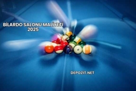 Bilardo Salonu Maliyeti 2025